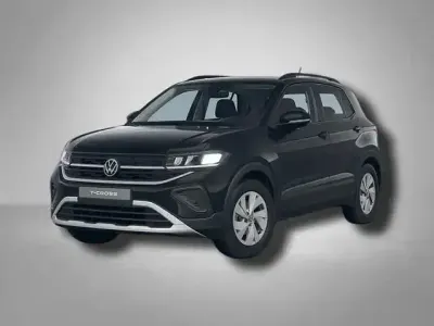 Gebraucht VW T-Cross Life 95 PS (69 kW) 2025 Deep black perleffekt (metallic) SUV