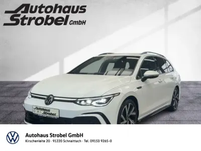 Second-hand VW Golf VIII R-line 190 CP (139 kW) 2022 Alb Break