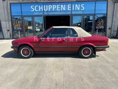 Gebraucht BMW 325 Cabriolet 170 PS (125 kW) 1987 Rot Cabrio