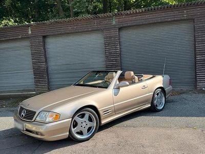 Gebraucht Mercedes SL500 AMG 306 PS (225 kW) 2001 Gold Cabrio