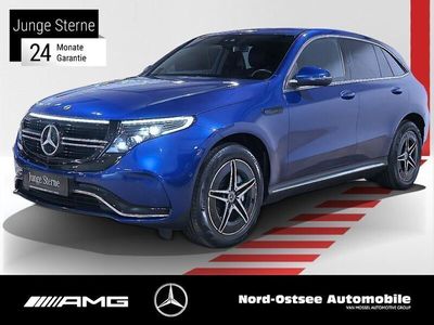 Gebraucht Mercedes EQC400 AMG 300 kW (408 PS) 2021 Blau brillantblau metallic SUV