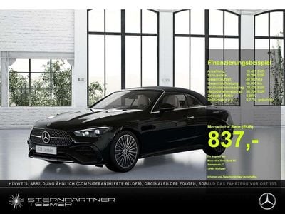 Neu Mercedes CLE220 AMG 197 PS (144 kW) 2025 Metalliclack obsidianschwarz Cabrio
