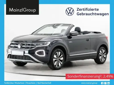 Gebraucht VW T-Roc Cabriolet Goal 116 PS (85 kW) 2025 Deep black perleffekt/schwarz Cabrio