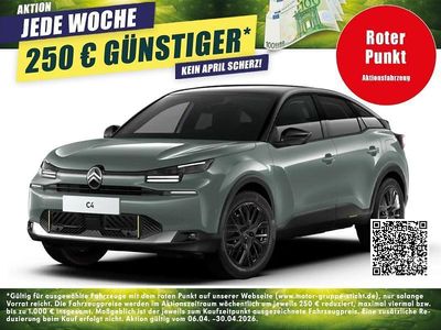 Neu Citroën C4 145 PS (106 kW) 2026 Manhattan grün SUV