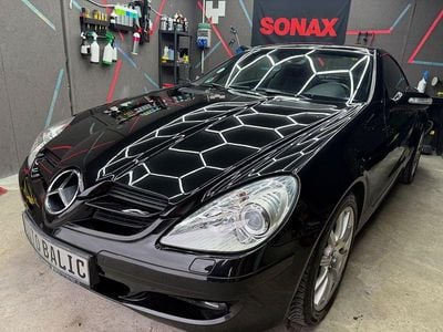 Usata Mercedes SLK350 272 CV (200 kW) 2006 Nero Cabrio