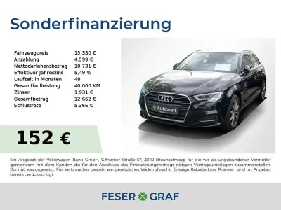 Gebraucht Audi A3 Design 116 PS (85 kW) 2019 Mythosschwarz metallic Limousine