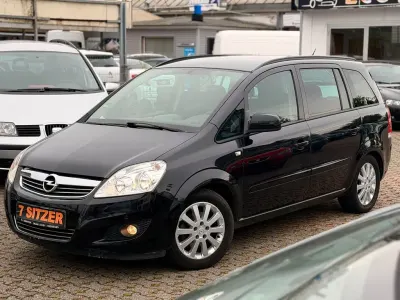 Gebraucht Opel Zafira Edition 116 PS (85 kW) 2009 Schwarz Van / Kleinbus