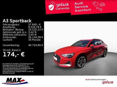 Usata Audi A3 Advanced 204 CV (150 kW) 2025 Rosso Berlina