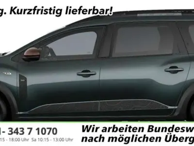 Nuova Dacia Jogger Extreme 122 CV (89 kW) 2026 Verde Monovolume