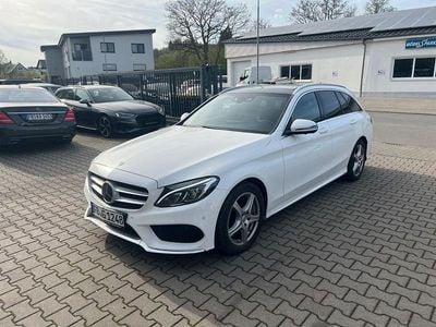 Usata Mercedes C250 AMG 204 CV (150 kW) 2017 Bianco Station wagon