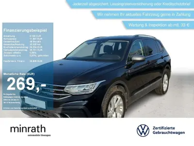 Usata VW Tiguan Allspace S 150 CV (110 kW) 2022 Nero SUV
