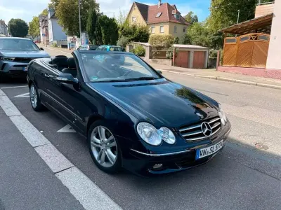 Używany Mercedes CLK200 Avantgarde 163 KM (119 kW) 2006 Niebieski Kabriolet