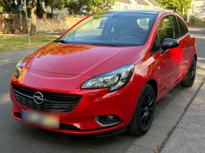 Gebraucht Opel Corsa Color Edition 101 PS (74 kW) 2015 Rot Kleinwagen