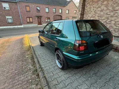 Gebraucht VW Golf III Edition 60 PS (44 kW) 1997 Grün Kleinwagen