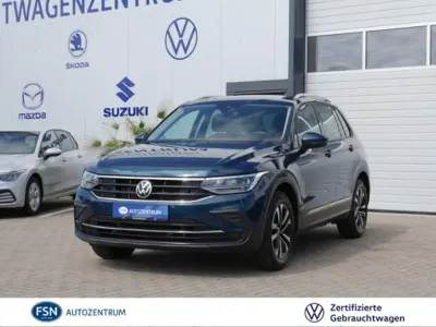 Gebraucht VW Tiguan United 150 PS (110 kW) 2021 Blau SUV
