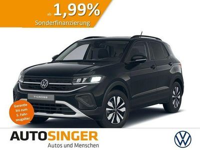 Schwarz Gebraucht 2022 VW T-Cross Goal SUV | 32.580 €