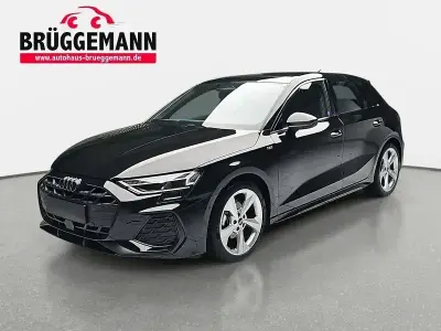 Używany Audi A3 S-Line 150 KM (110 kW) 2025 Czarny Sedan/Limuzyna