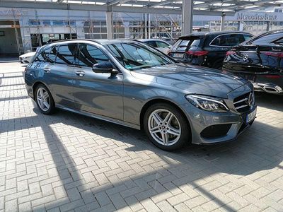 Usata Mercedes C250 AMG line 211 CV (155 kW) 2016 Grigio Station wagon