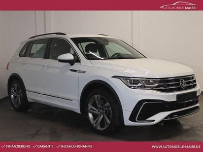 Pure white Gebraucht 2021 VW Tiguan R-line SUV | 31.800 € (Guter Preis)