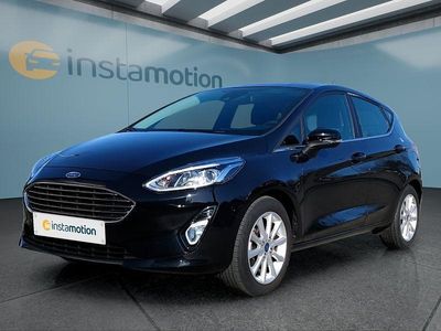 Gebraucht Ford Fiesta Titanium 95 PS (69 kW) 2021 Schwarz Kleinwagen
