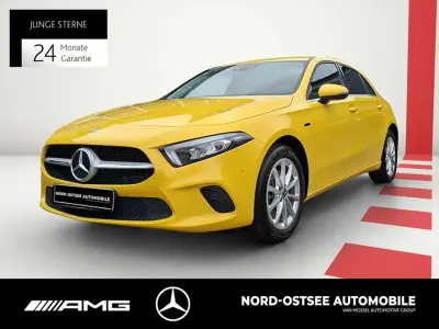 Używany Mercedes A250 Business 160 KM (117 kW) 2020 Żółty Sedan/Limuzyna