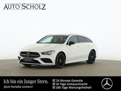 gebraucht Mercedes CLA250 Shooting Brake AMG+NIGHT+KAM+AMBIENTE+WIDE+SPURHALTE