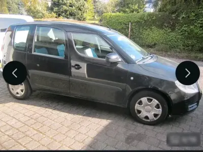 Gebraucht Skoda Roomster 64 PS (47 kW) 2006 Schwarz Van / Kleinbus