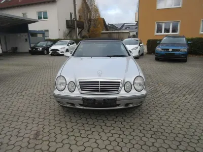 Brugt Mercedes CLK320 Elegance 218 HK (160 kW) 1999 Sølv Cabriolet