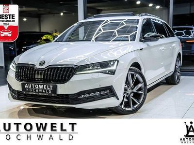 Gebraucht Skoda Superb SportLine 200 PS (147 kW) 2021 Weiß Limousine