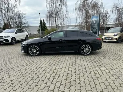 Gebraucht Mercedes CLA200 Shooting Brake AMG line 150 PS (110 kW) 2021 Schwarz Kombi