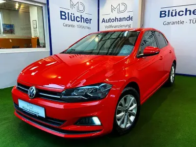 Gebraucht VW Polo Comfortline 65 PS (47 kW) 2018 Rot Kleinwagen