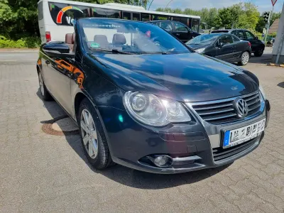 Gebraucht VW Eos 200 PS (147 kW) 2009 Schwarz Cabrio