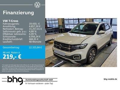 Grau Gebraucht 2023 VW T-Cross Move SUV | 19.430 € (Superpreis)