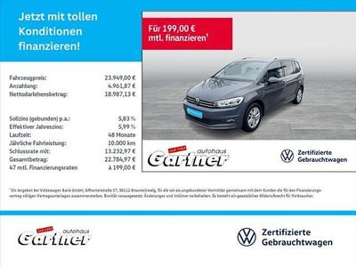 Delfingrau metallic Gebraucht 2022 VW Touran Highline Van / Kleinbus | 23.949 € (Fairer Preis)