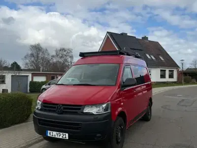 Gebraucht VW Multivan California 140 PS (102 kW) 2013 Rot Van / Kleinbus