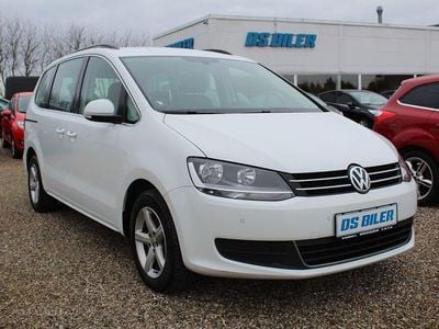 Gebraucht VW Sharan Comfortline 150 PS (110 kW) 2015 Weiß Van / Kleinbus