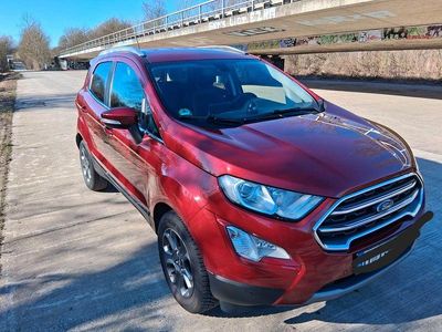 Gebraucht Ford Ecosport Titanium 125 PS (91 kW) 2018 Rot SUV