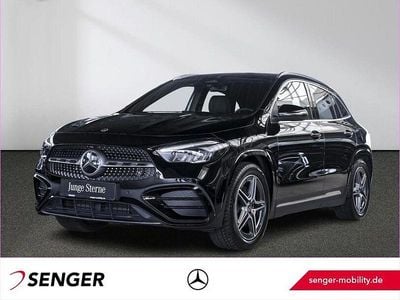 Gebraucht Mercedes GLA200 AMG line 163 PS (119 kW) 2024 Unilack nachtschwarz SUV