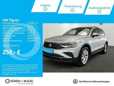 Silber Gebraucht 2021 VW Tiguan United SUV | 24.980 € (Guter Preis)