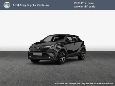 Gebraucht Toyota C-HR Lounge+ 122 PS (89 kW) 2019 Mysticschwarz mica SUV