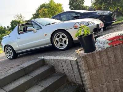 Gebraucht Honda CR-X 125 PS (91 kW) 1997 Silber Cabrio