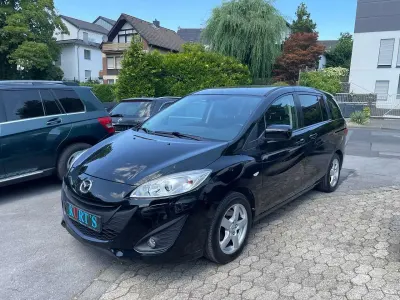 Gebraucht Mazda 5 Center-Line 150 PS (110 kW) 2011 Brillantschwarz Van / Kleinbus