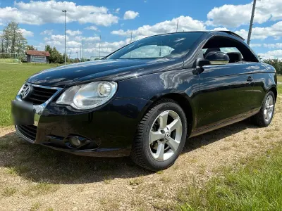 Gebraucht VW Eos 150 PS (110 kW) 2008 Schwarz Cabrio