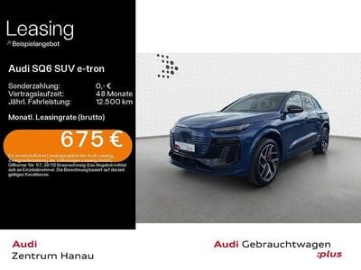 Gebraucht Audi SQ6 e-tron Ambiente 359 kW (489 PS) 2024 Ascariblau metallic SUV