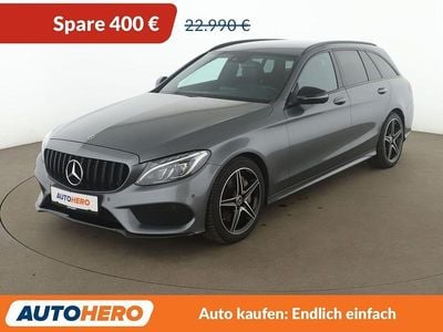 Gebraucht Mercedes C250 AMG line 211 PS (155 kW) 2017 Grau Kombi