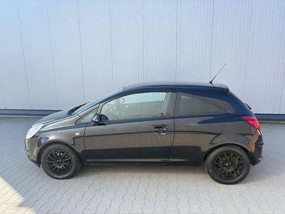 Gebraucht Opel Corsa Satellite 69 PS (50 kW) 2011 Schwarz Kleinwagen