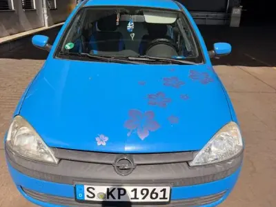 Gebraucht Opel Corsa 58 PS (42 kW) 2002 Blau Kleinwagen