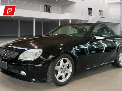 Gebraucht Mercedes SLK230 197 PS (144 kW) 2001 Schwarz Cabrio