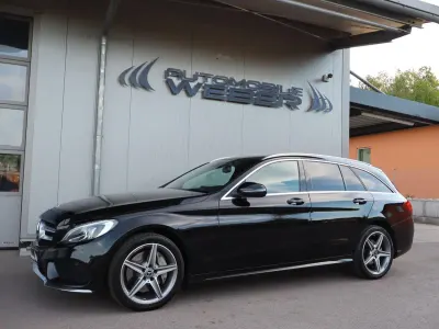 Gebraucht Mercedes C250 AMG line 204 PS (150 kW) 2017 Schwarz Kombi