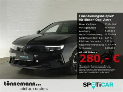 Occasion Opel Astra 131 ch (96 kW) 2024 Noir Citadine